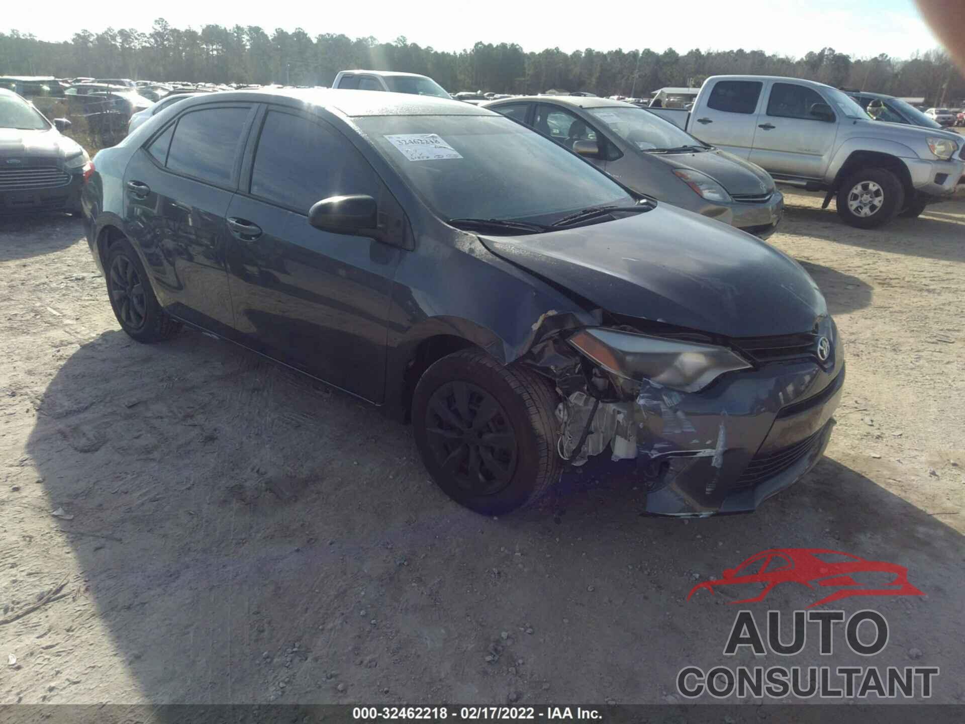 TOYOTA COROLLA 2016 - 5YFBURHE8GP535157