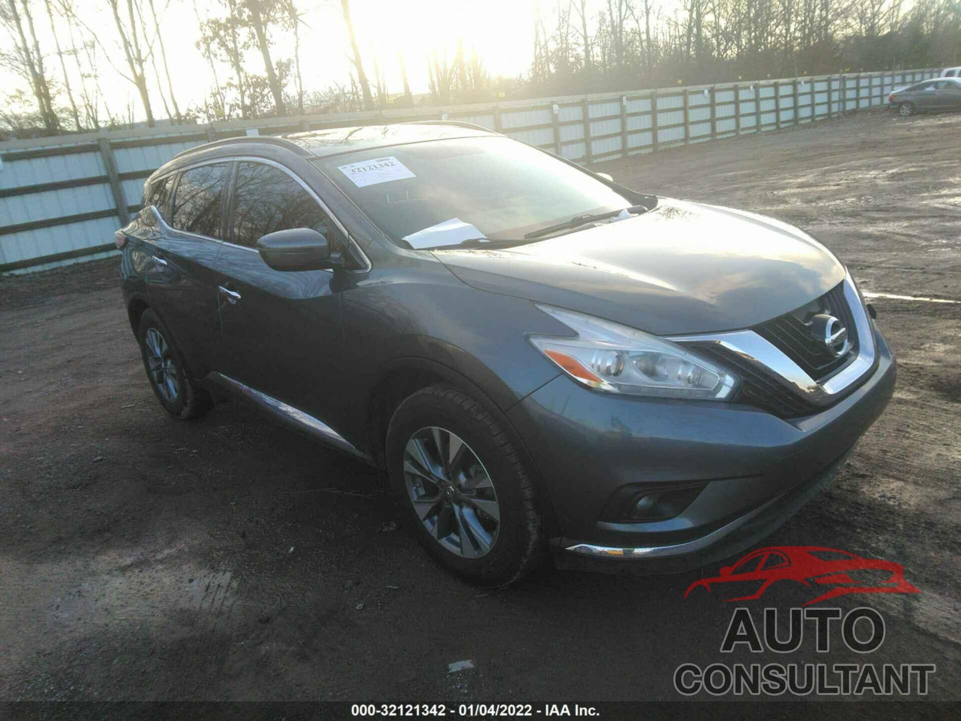 NISSAN MURANO 2016 - 5N1AZ2MG3GN109235