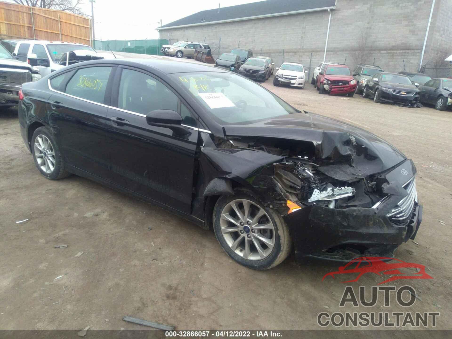 FORD FUSION 2017 - 3FA6P0H78HR284194