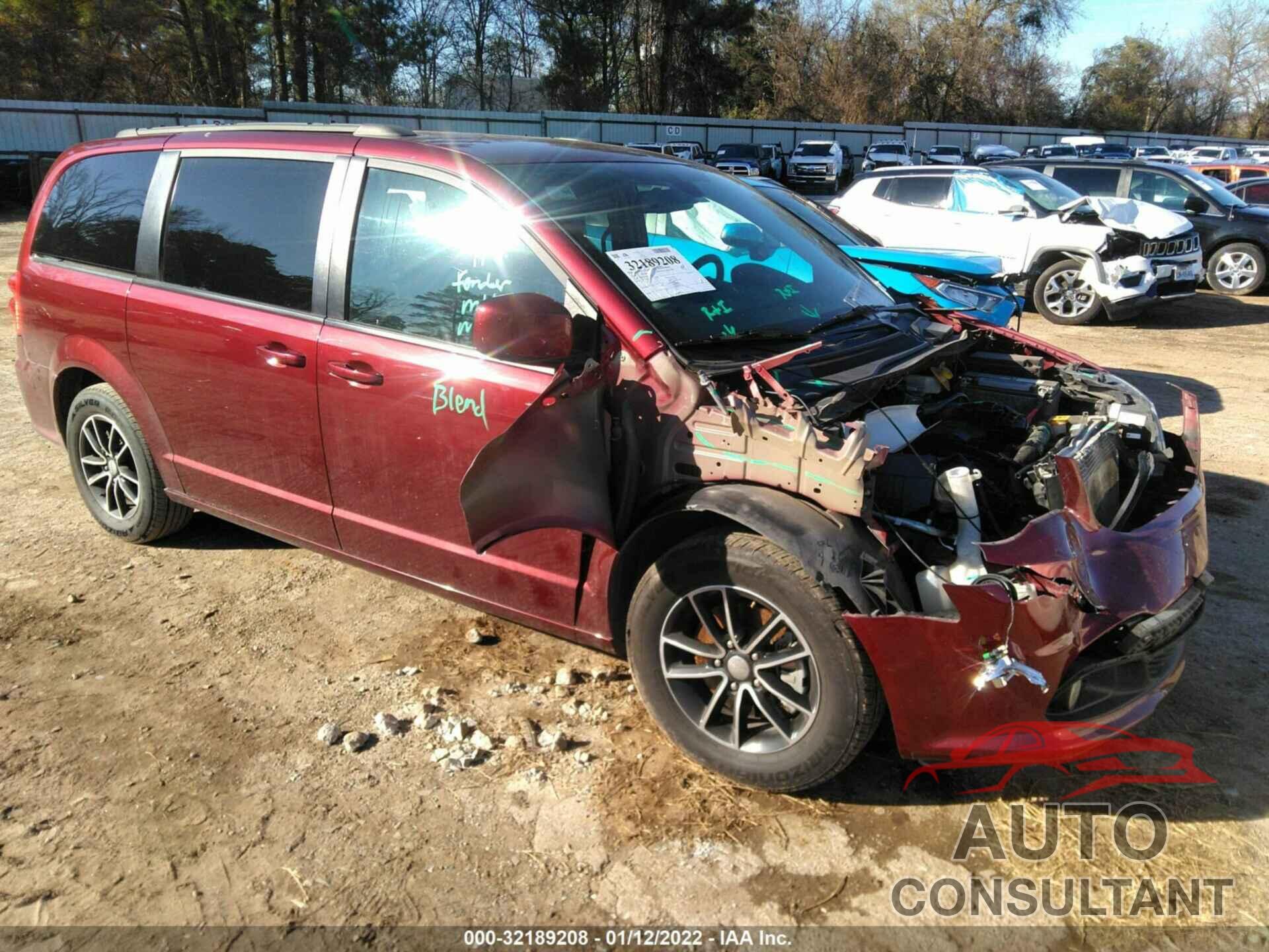 DODGE GRAND CARAVAN 2018 - 2C4RDGEG3JR336596