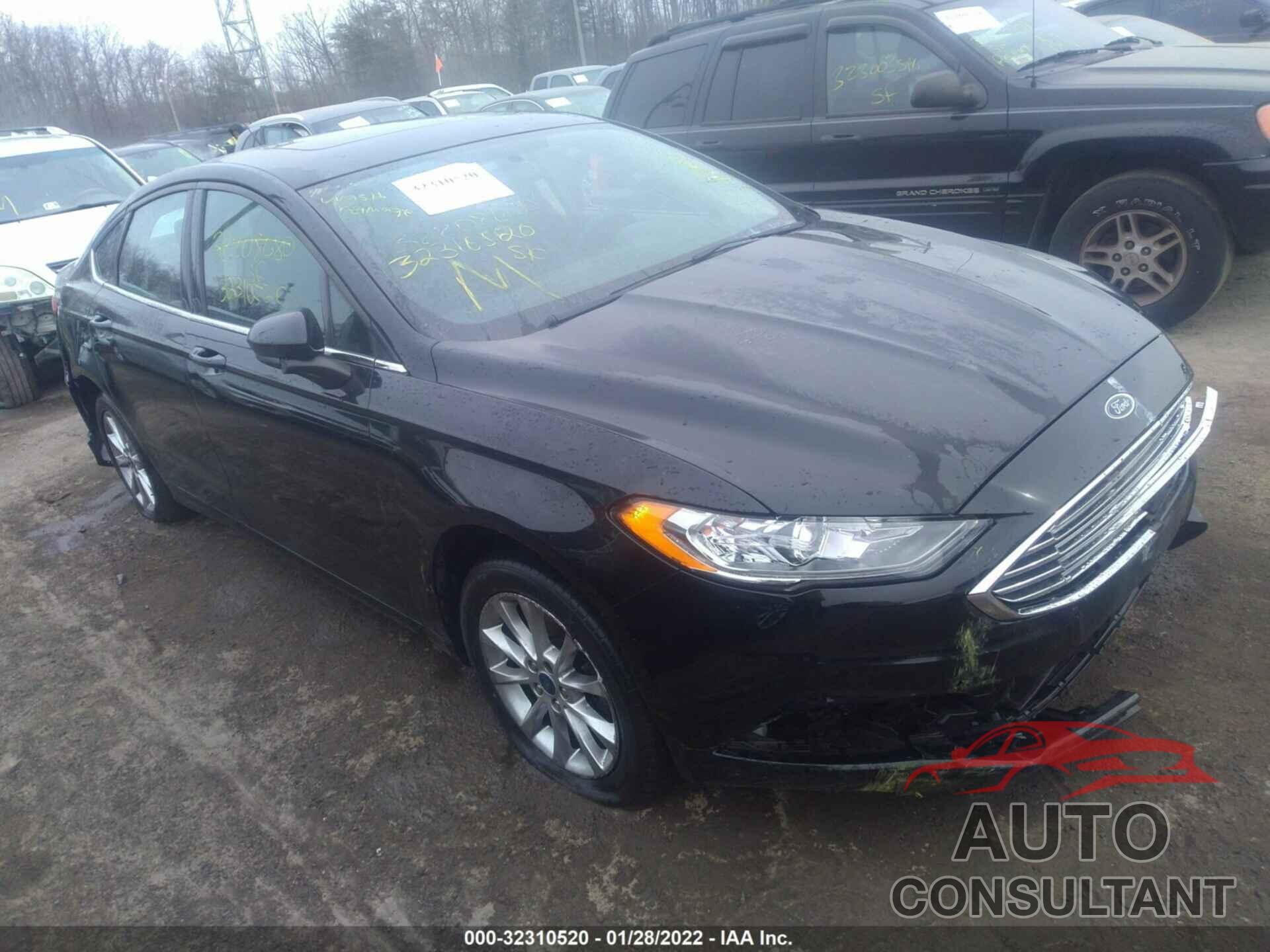 FORD FUSION 2017 - 3FA6P0HD1HR118167