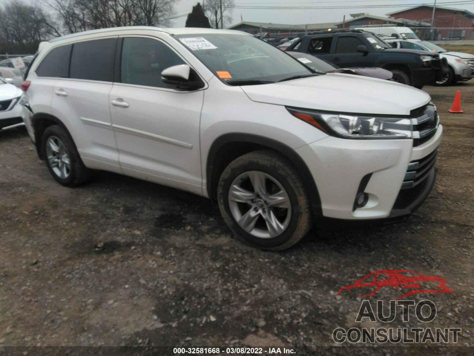 TOYOTA HIGHLANDER 2019 - 5TDYZRFH1KS303380