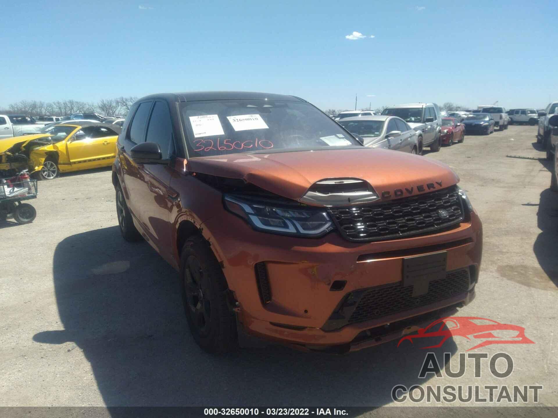 LAND ROVER DISCOVERY SPORT 2021 - SALCT2FX2MH903917