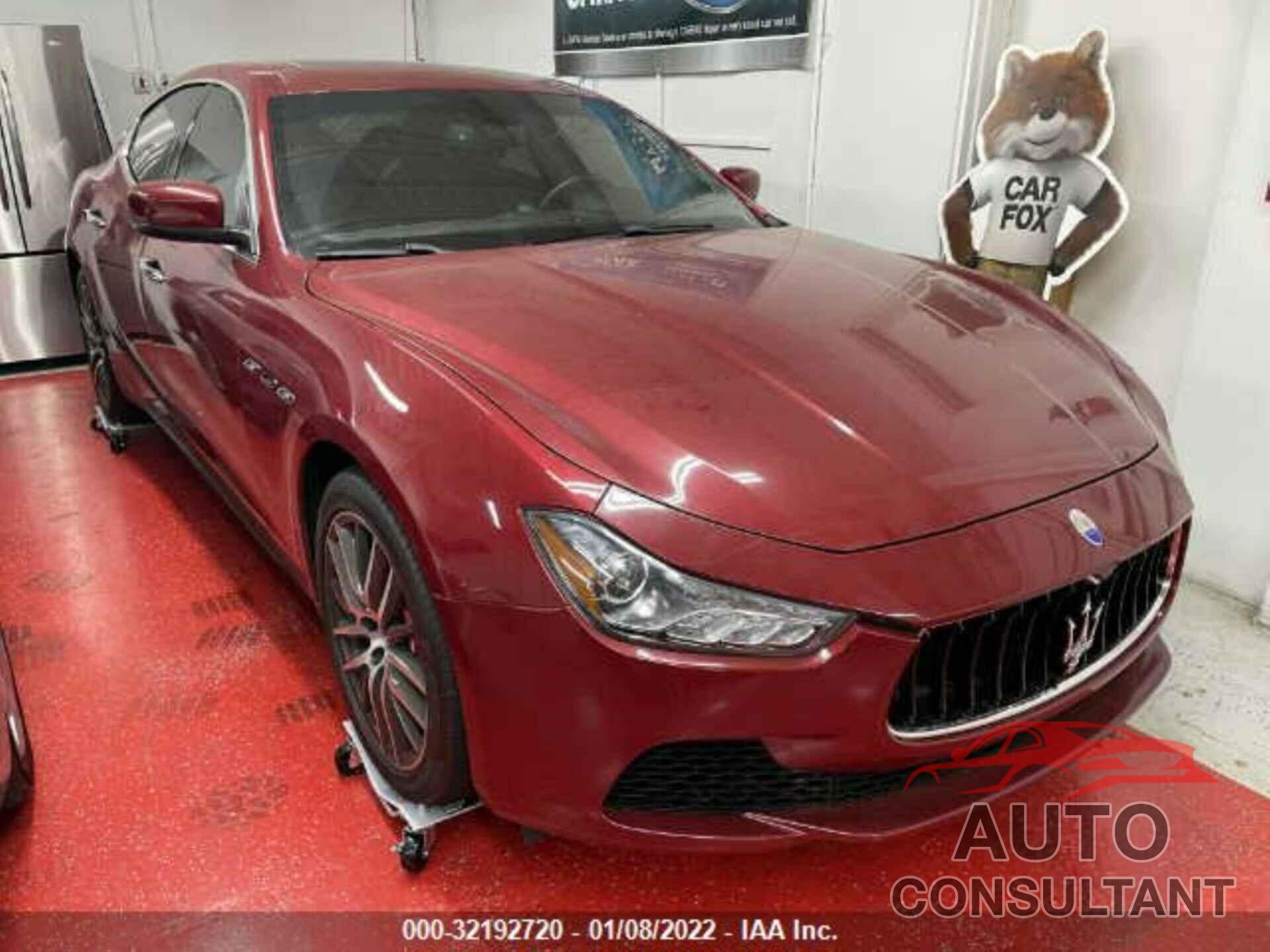 MASERATI GHIBLI 2016 - ZAM57RTA4G1181128