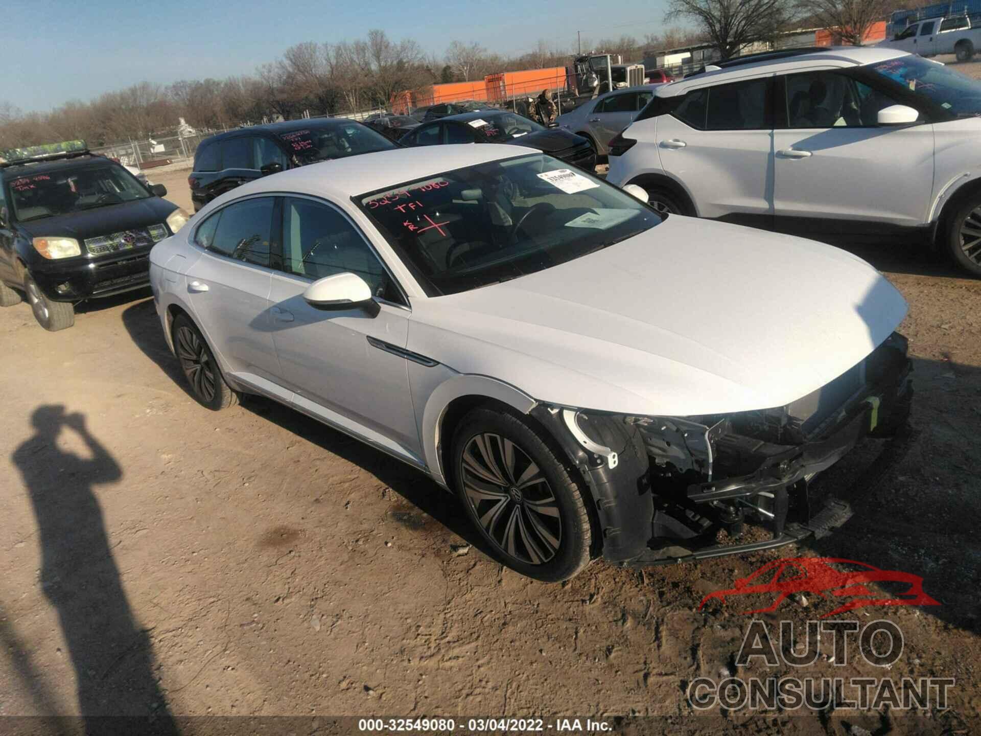 VOLKSWAGEN ARTEON 2019 - WVWBR7AN2KE001013