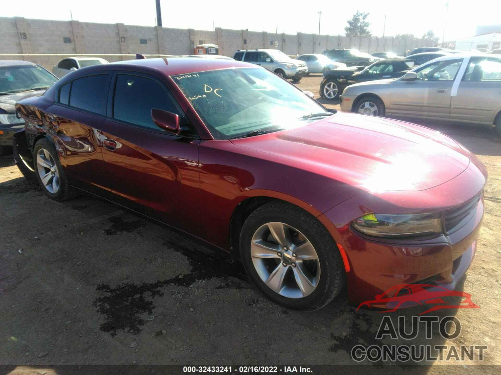 DODGE CHARGER 2017 - 2C3CDXHGXHH523419