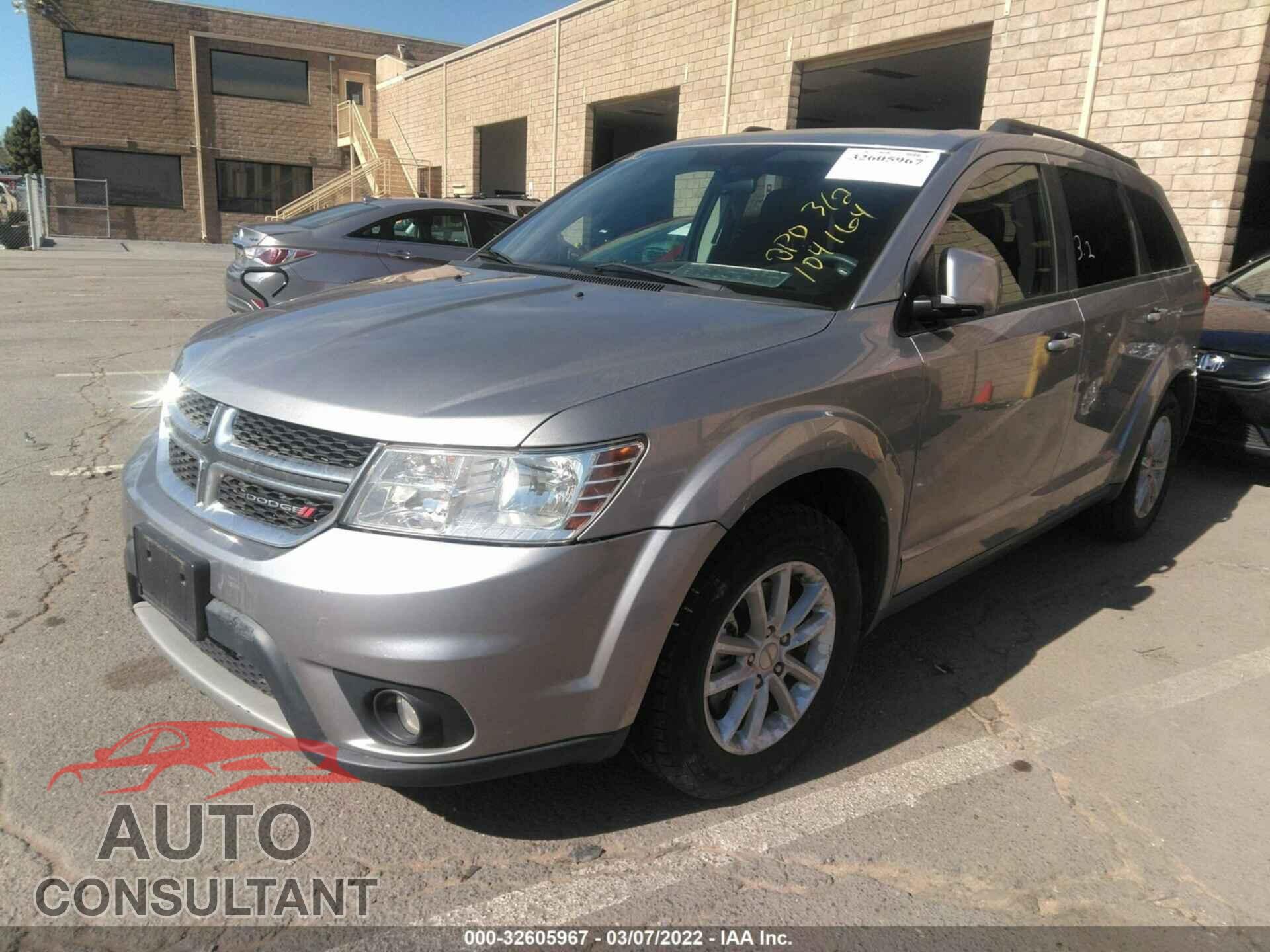 DODGE JOURNEY 2017 - 3C4PDCBG5HT576616