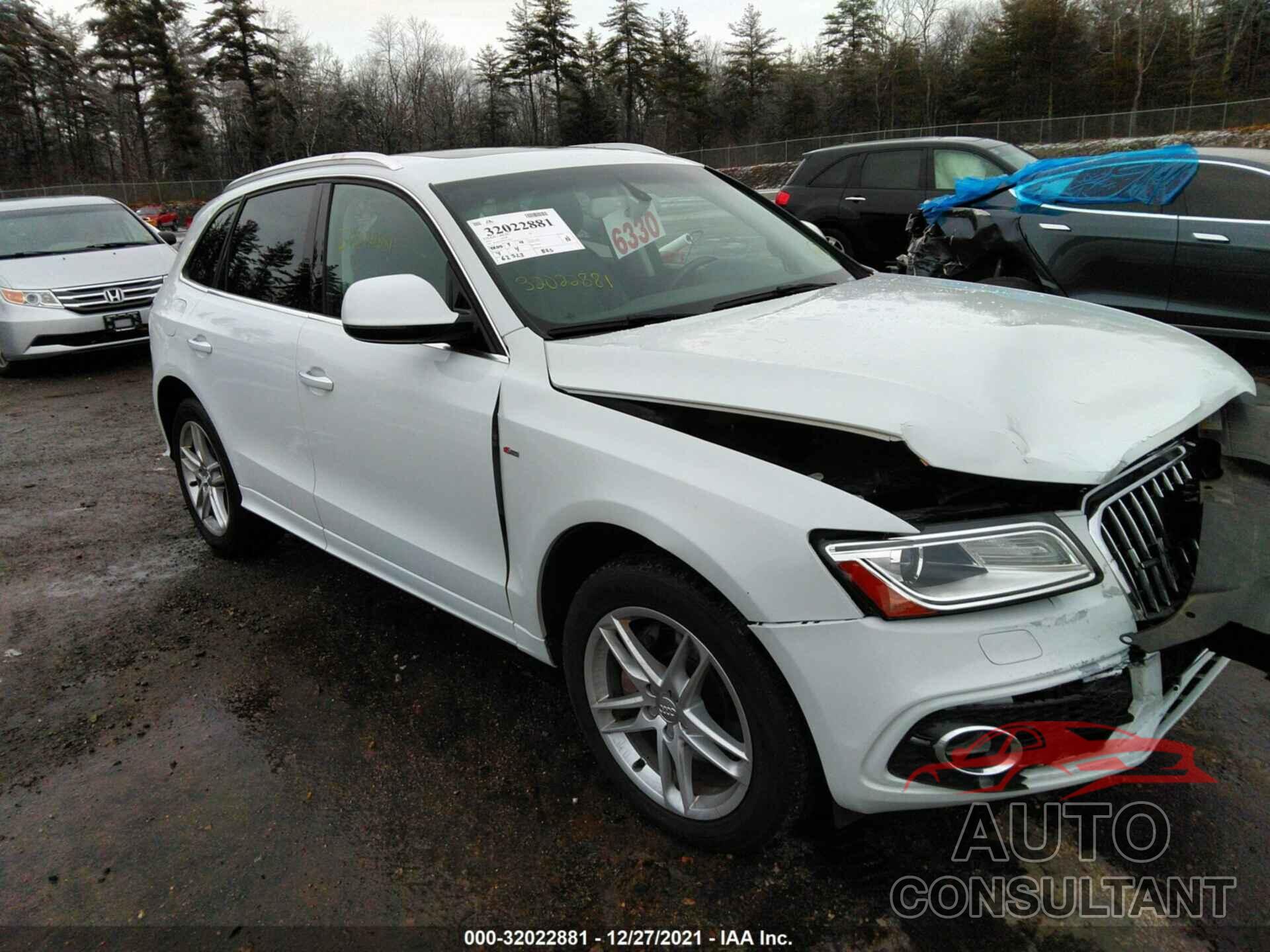 AUDI Q5 2016 - WA1D7AFP5GA129227