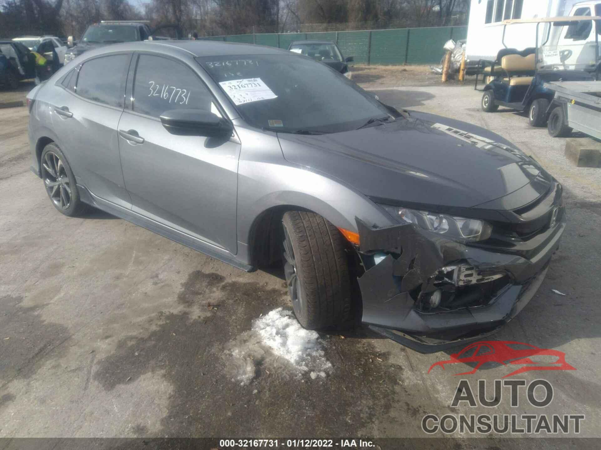 HONDA CIVIC HATCHBACK 2018 - SHHFK7G4XJU226733