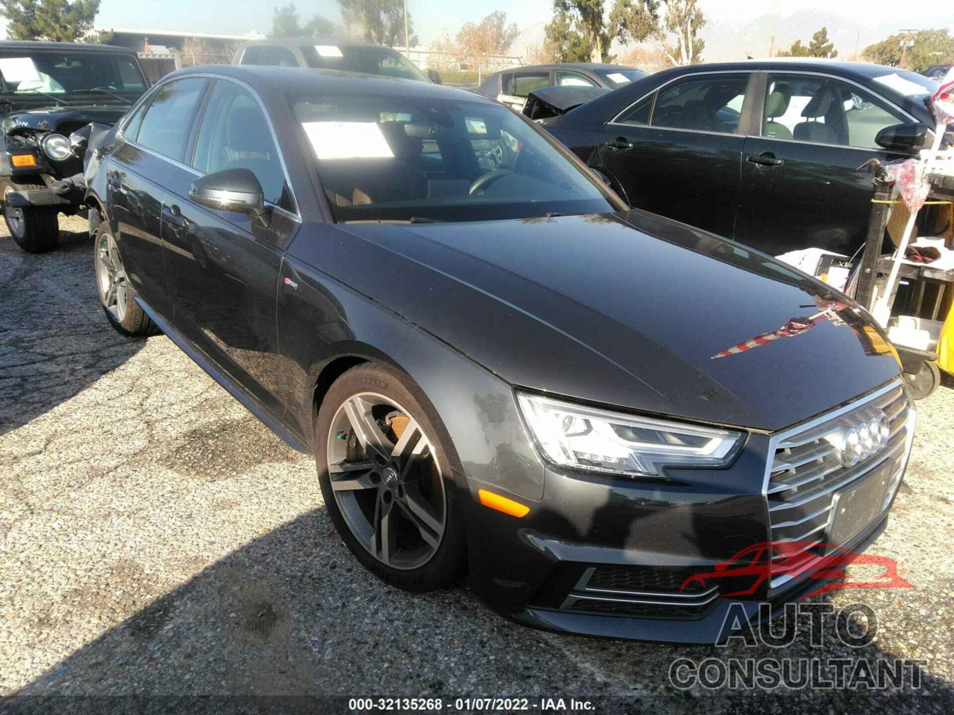 AUDI A4 2018 - WAULMAF43JN004773