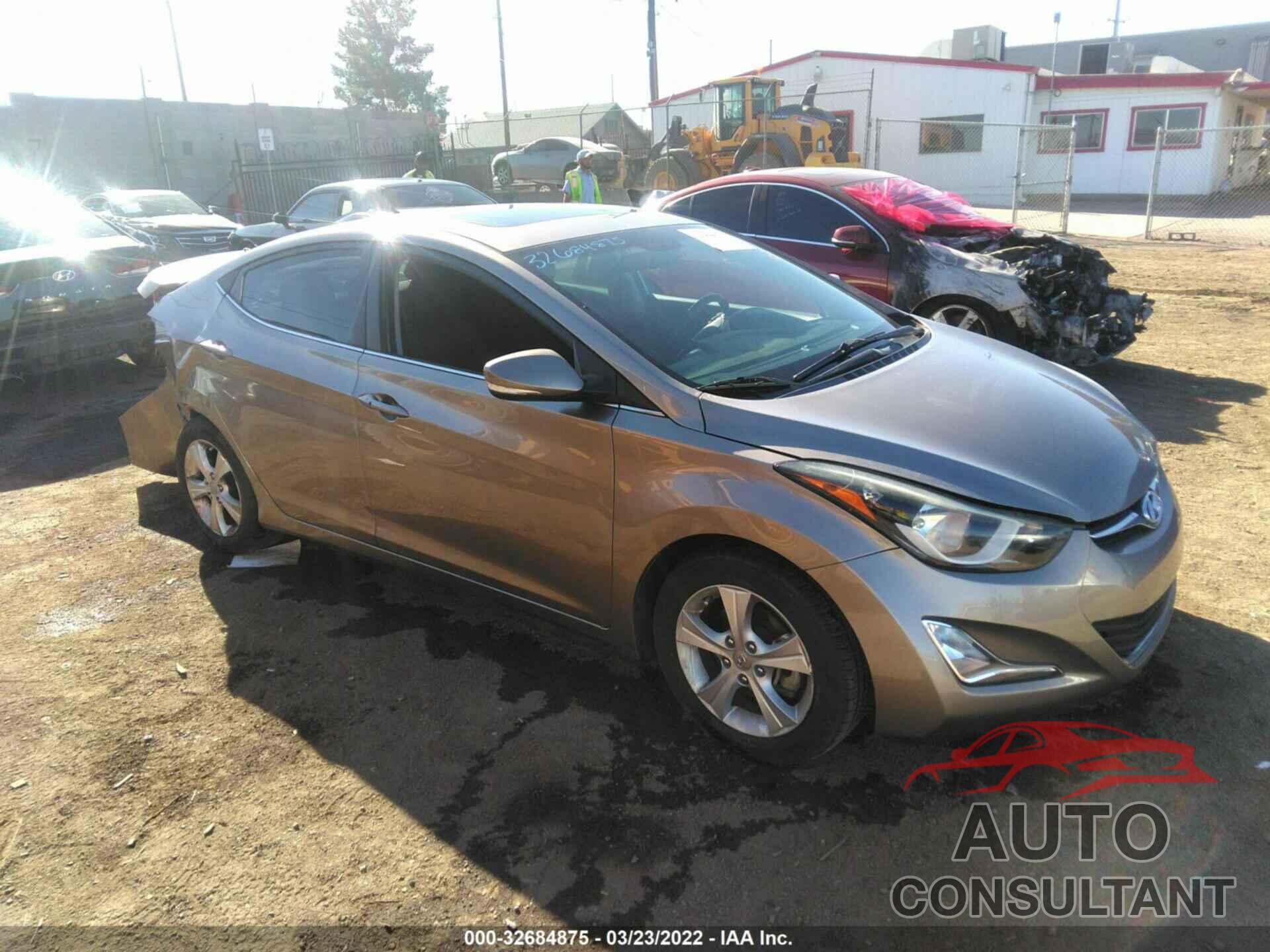 HYUNDAI ELANTRA 2016 - 5NPDH4AE9GH669375