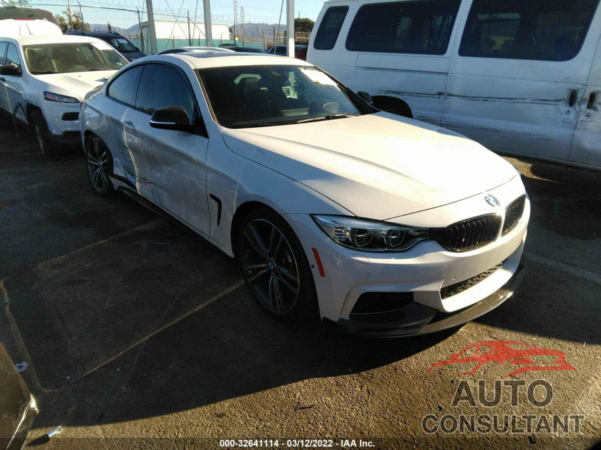 BMW 4 SERIES 2016 - WBA3R1C56GK530243