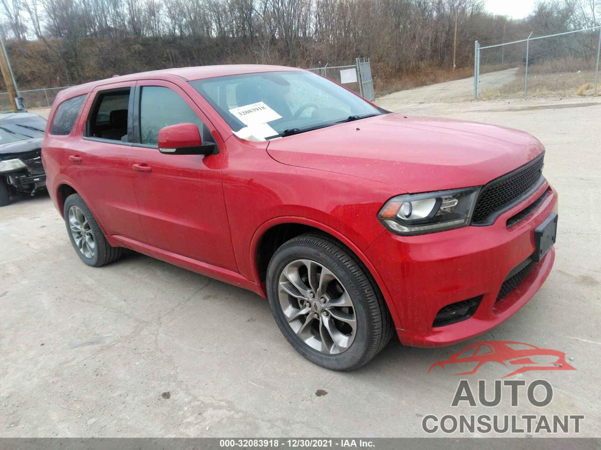 DODGE DURANGO 2019 - 1C4RDJDG8KC827450