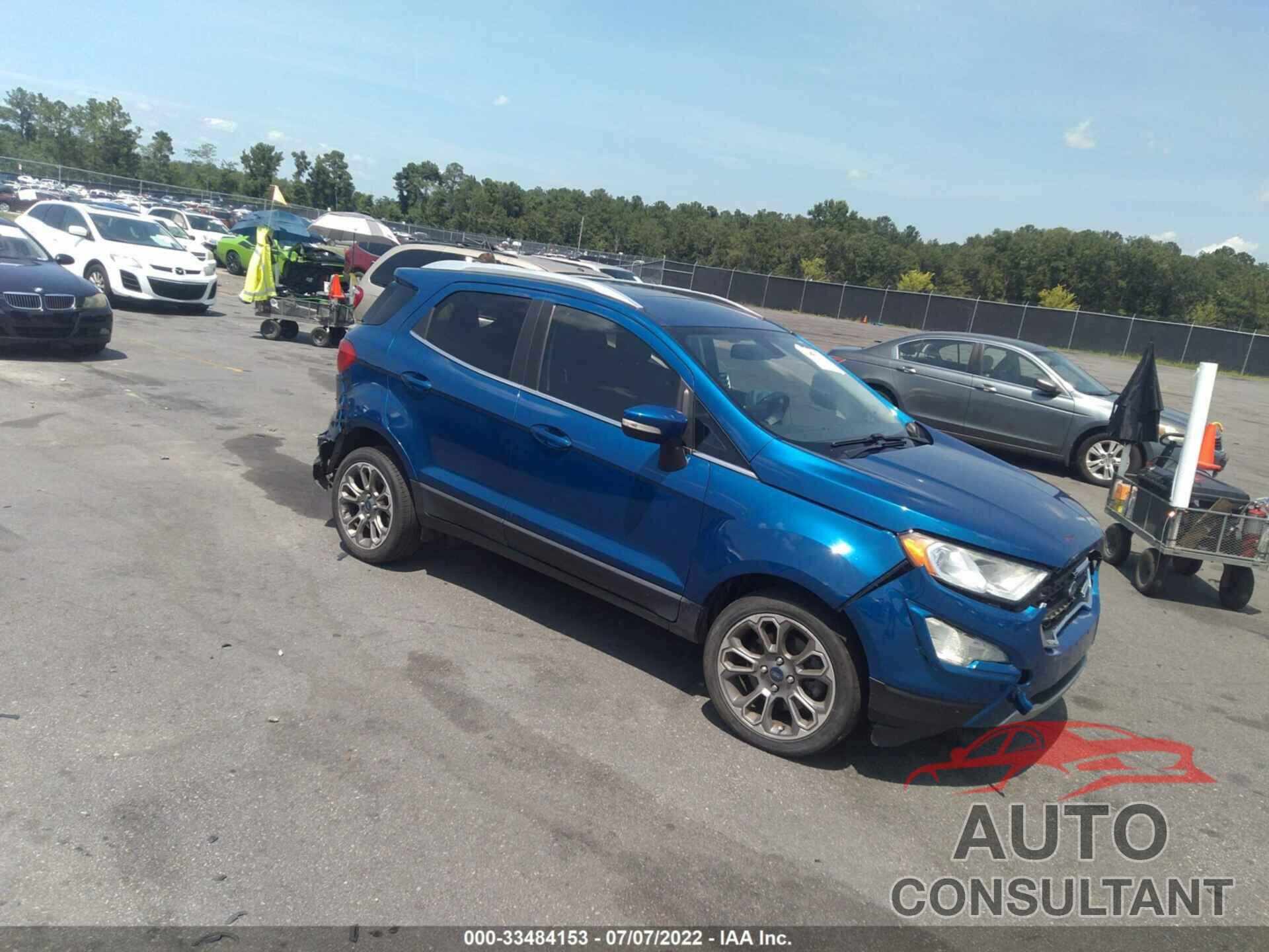 FORD ECOSPORT 2018 - MAJ3P1VEXJC242464