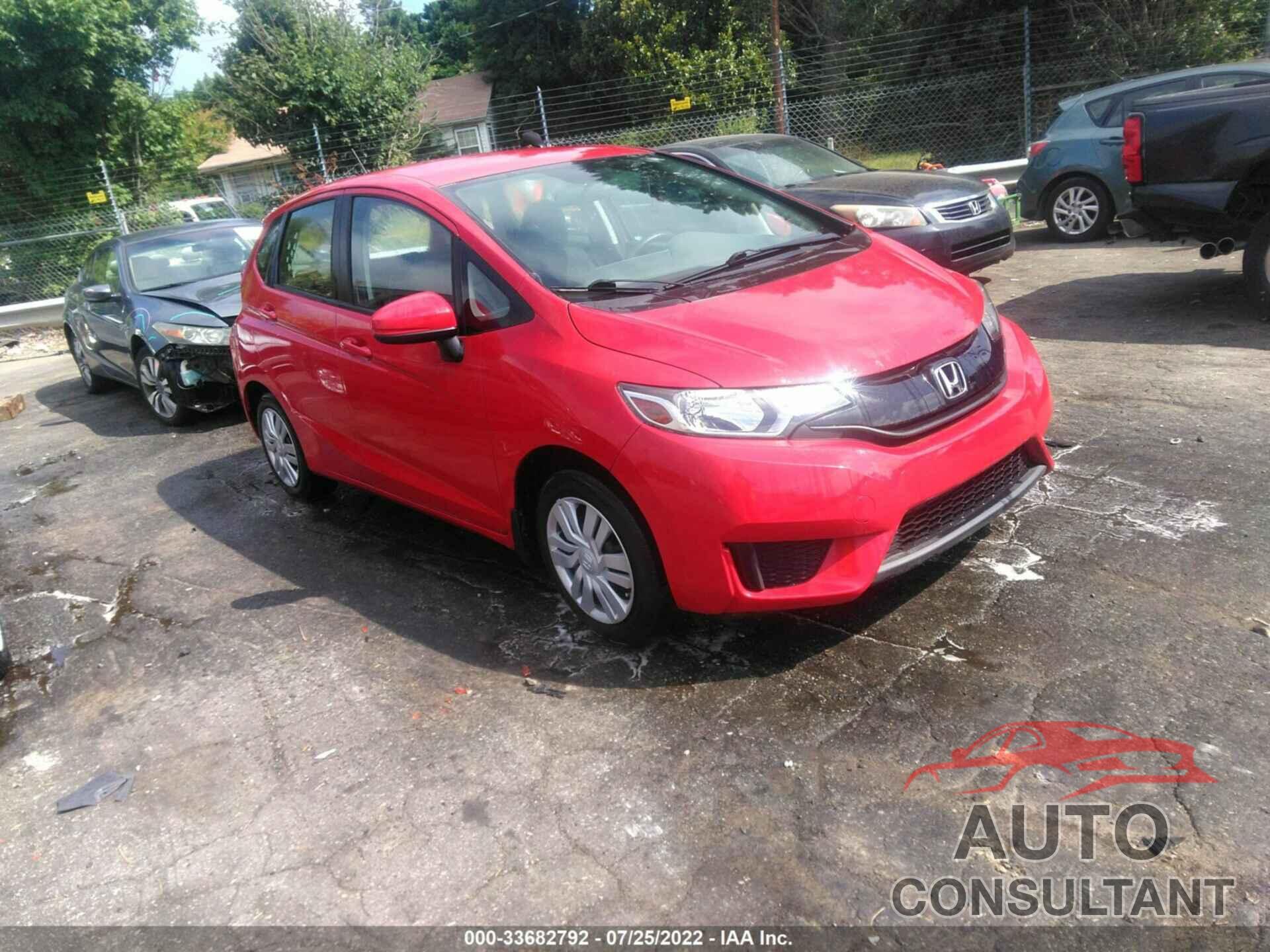 HONDA FIT 2016 - JHMGK5H59GX022522