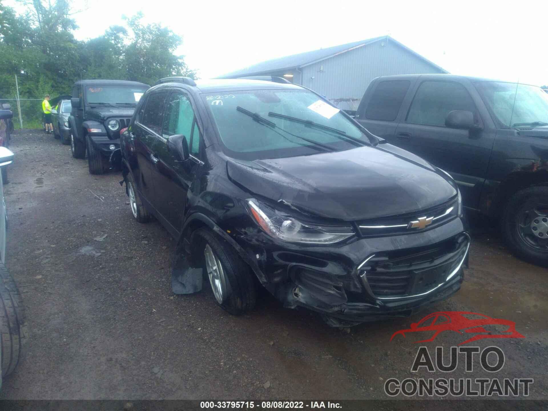 CHEVROLET TRAX 2020 - KL7CJPSB8LB003784