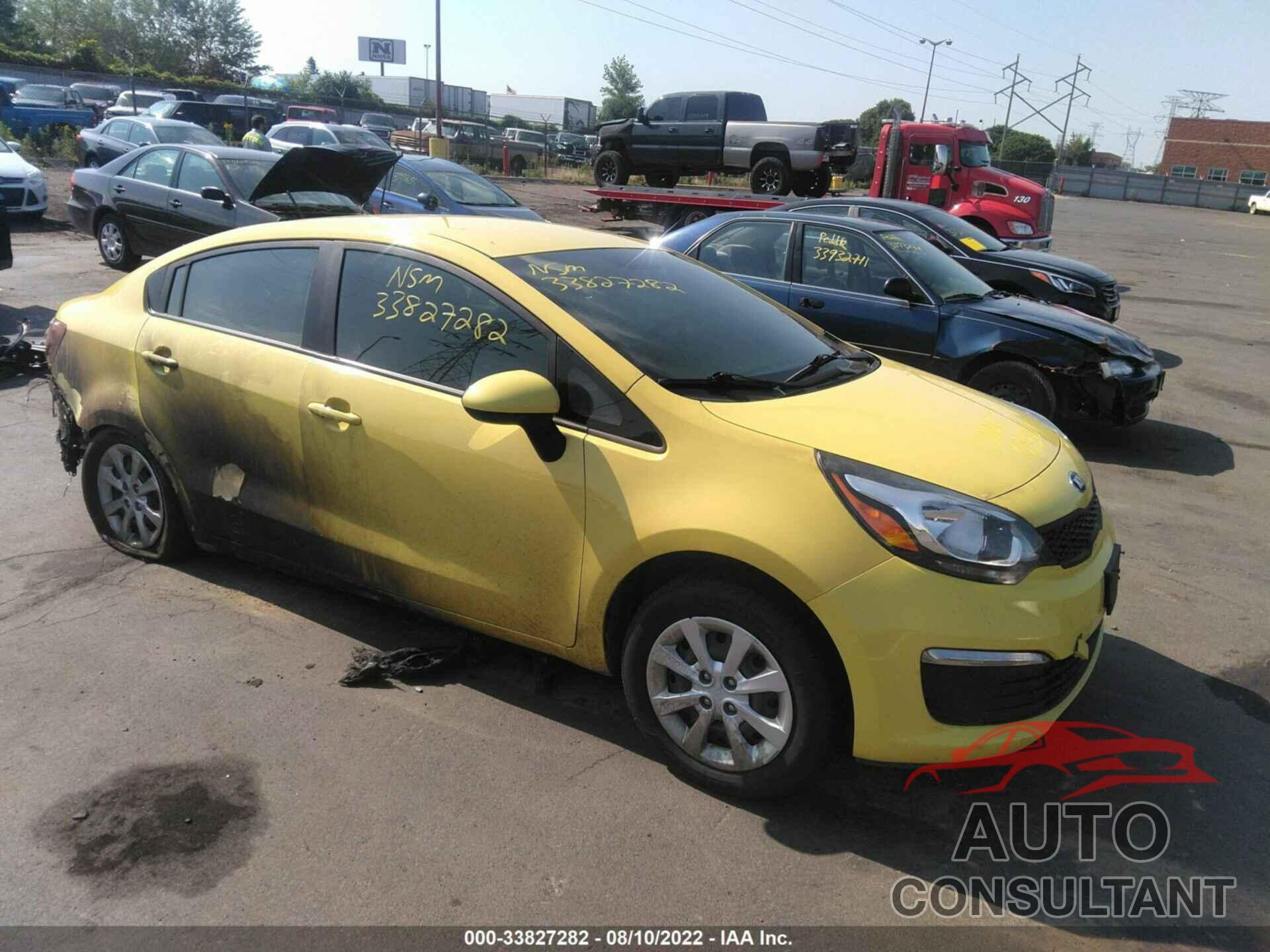 KIA RIO 2016 - KNADM4A33G6620965