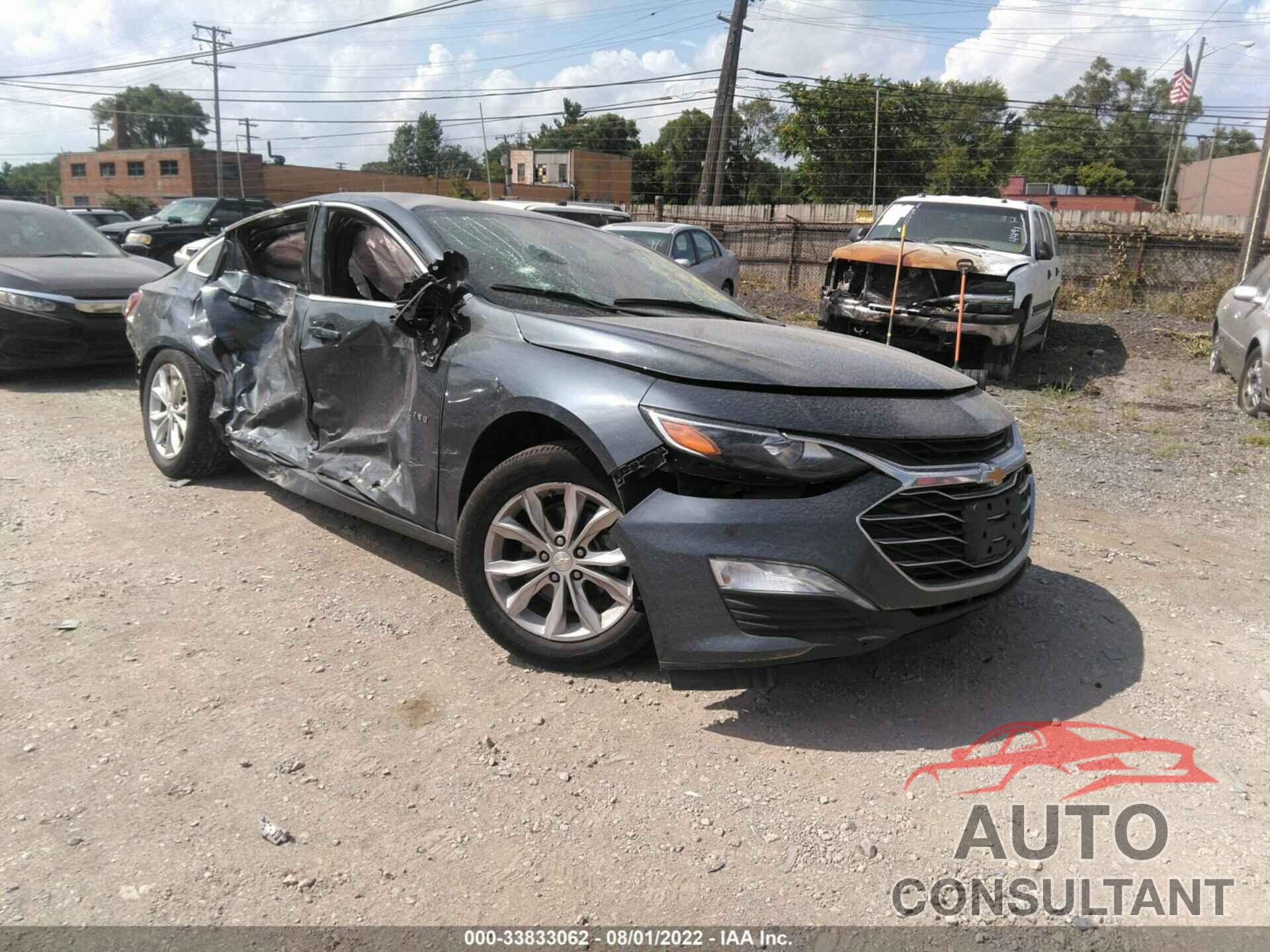 CHEVROLET MALIBU 2020 - 1G1ZD5ST7LF088684
