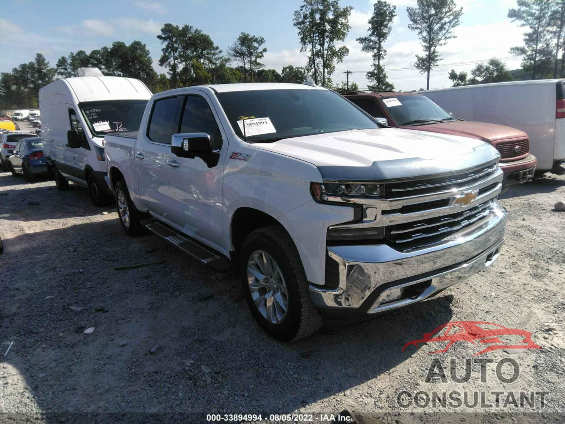 CHEVROLET SILVERADO 1500 2019 - 3GCUYGED1KG114652