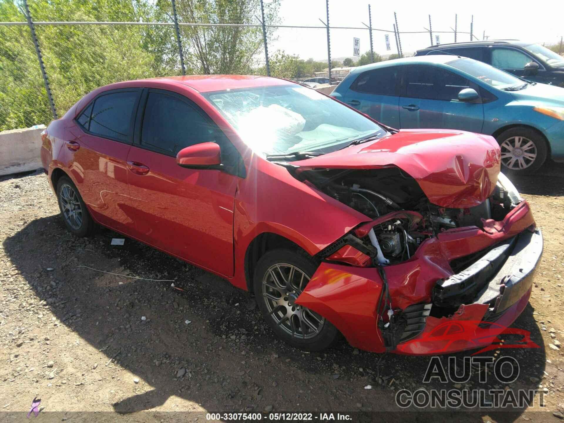 TOYOTA COROLLA 2016 - 2T1BURHE4GC640178