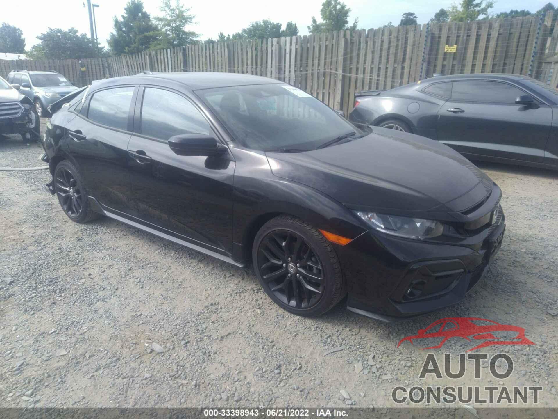 HONDA CIVIC HATCHBACK 2020 - SHHFK7H49LU226207