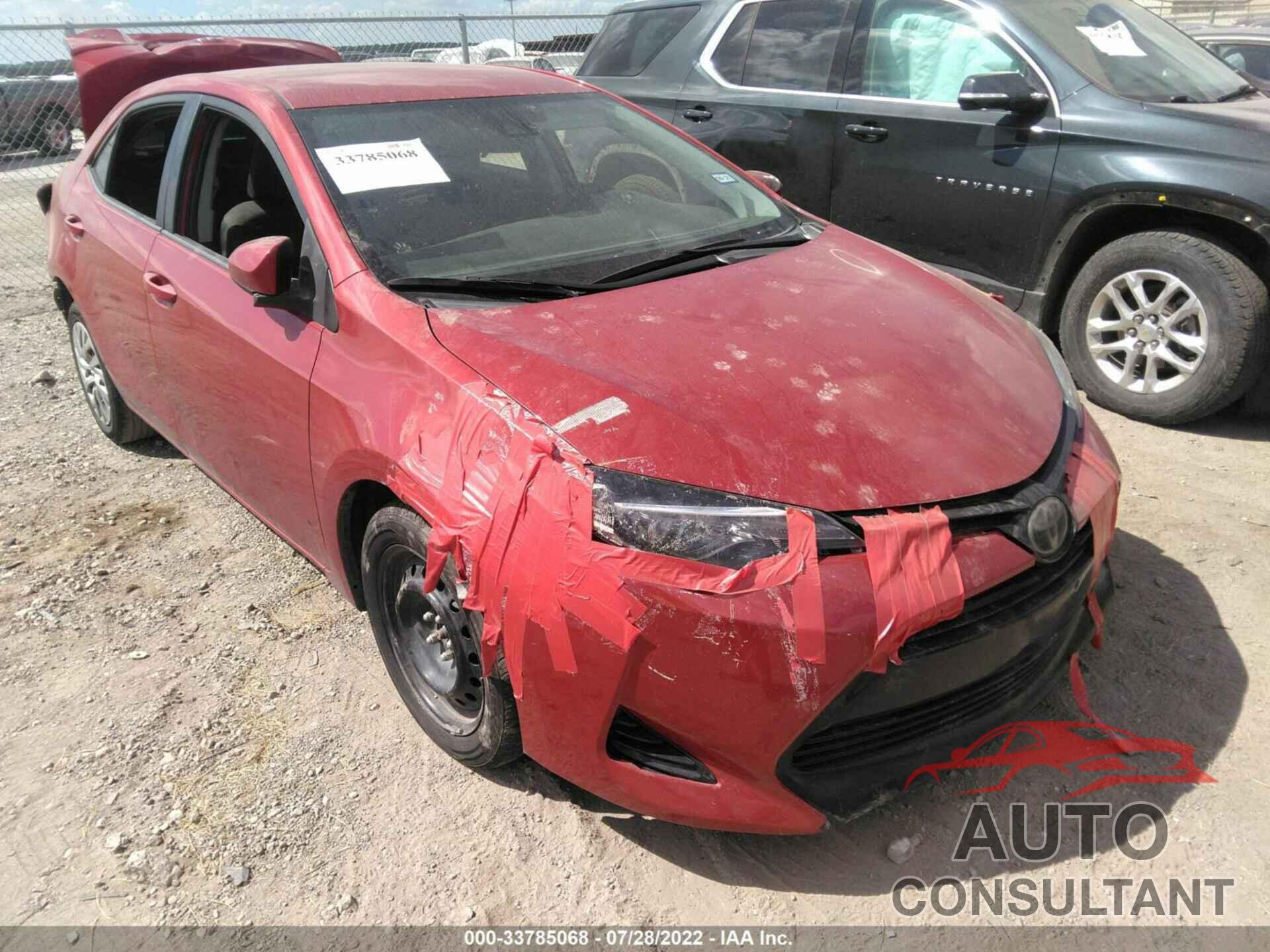 TOYOTA COROLLA 2017 - 5YFBURHEXHP569134
