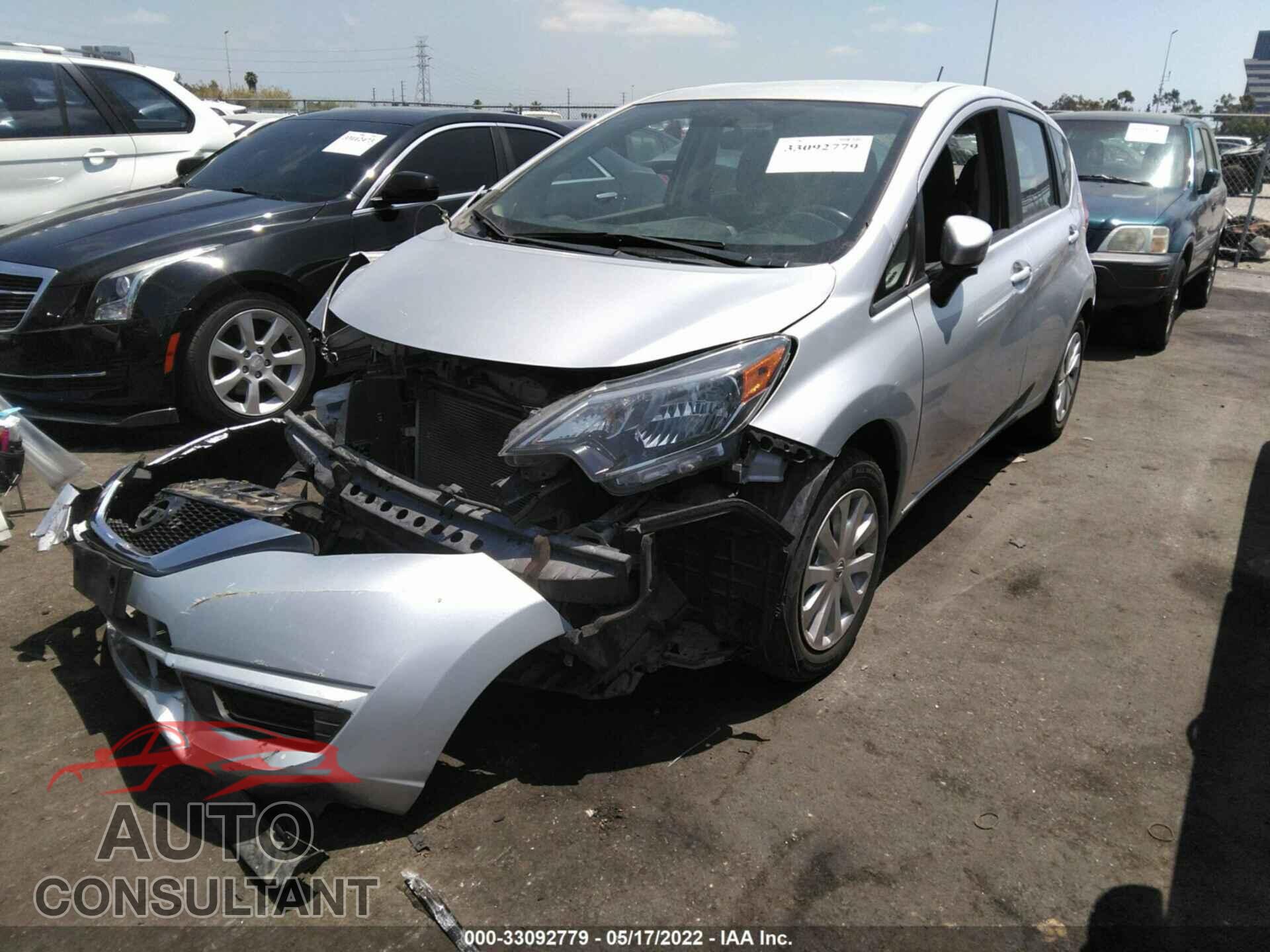 NISSAN VERSA NOTE 2017 - 3N1CE2CP0HL376072