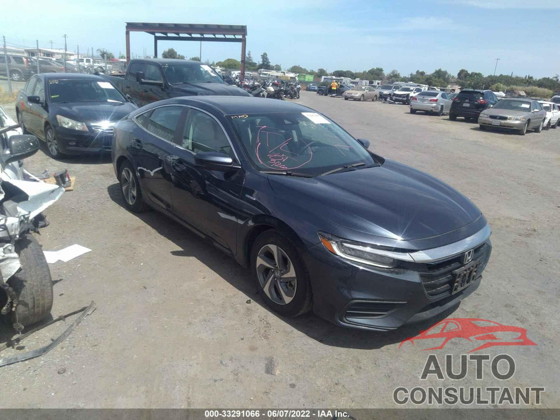 HONDA INSIGHT 2020 - 19XZE4F52LE002718