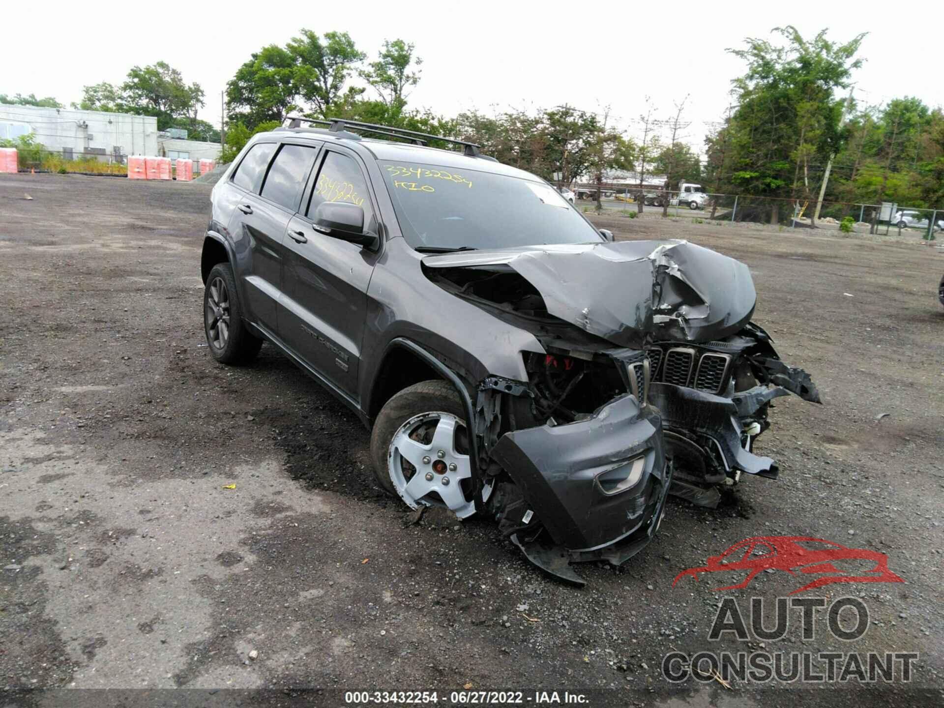 JEEP GRAND CHEROKEE 2016 - 1C4RJFBG3GC367002
