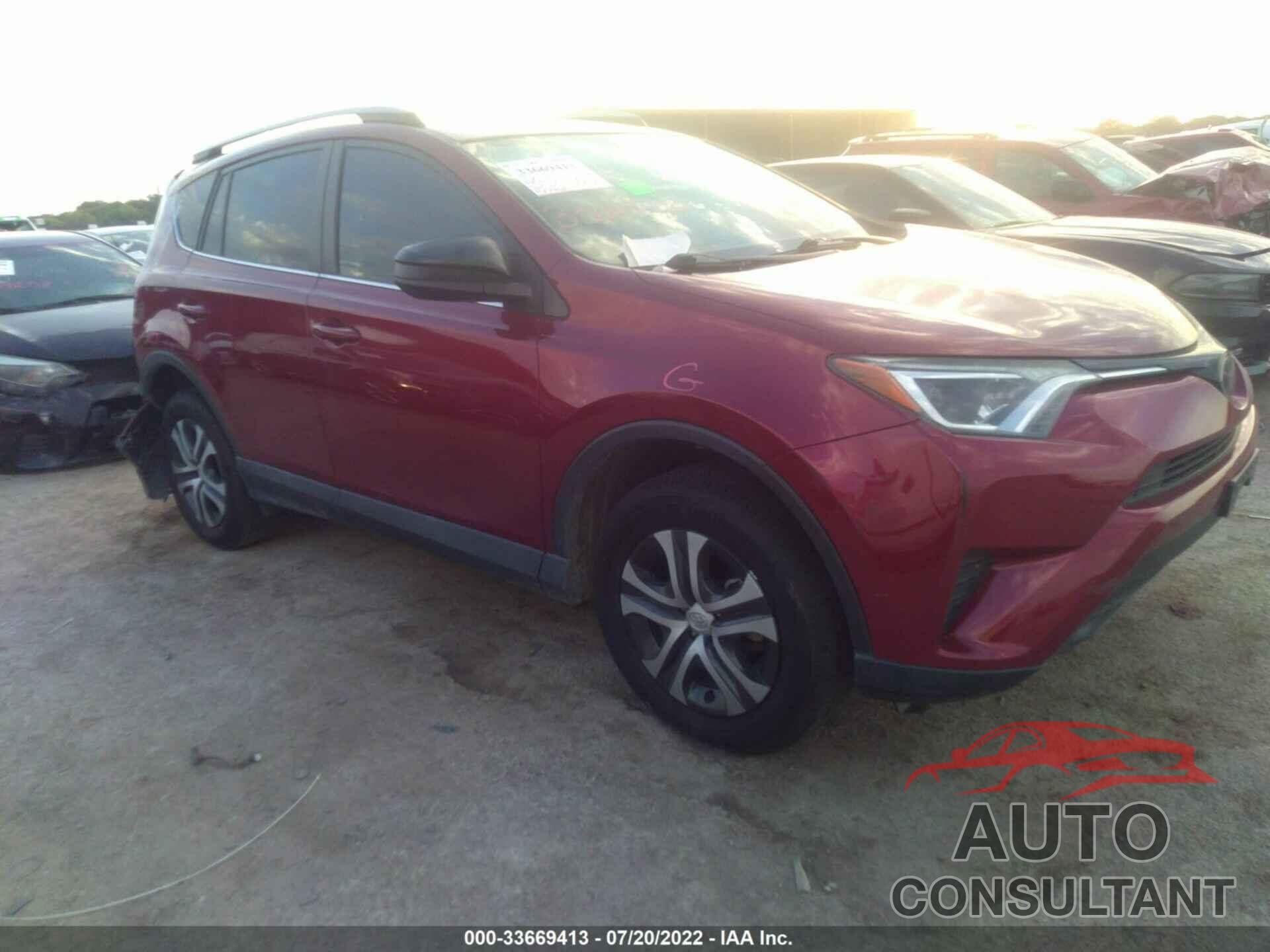 TOYOTA RAV4 2018 - 2T3ZFREV8JW422383