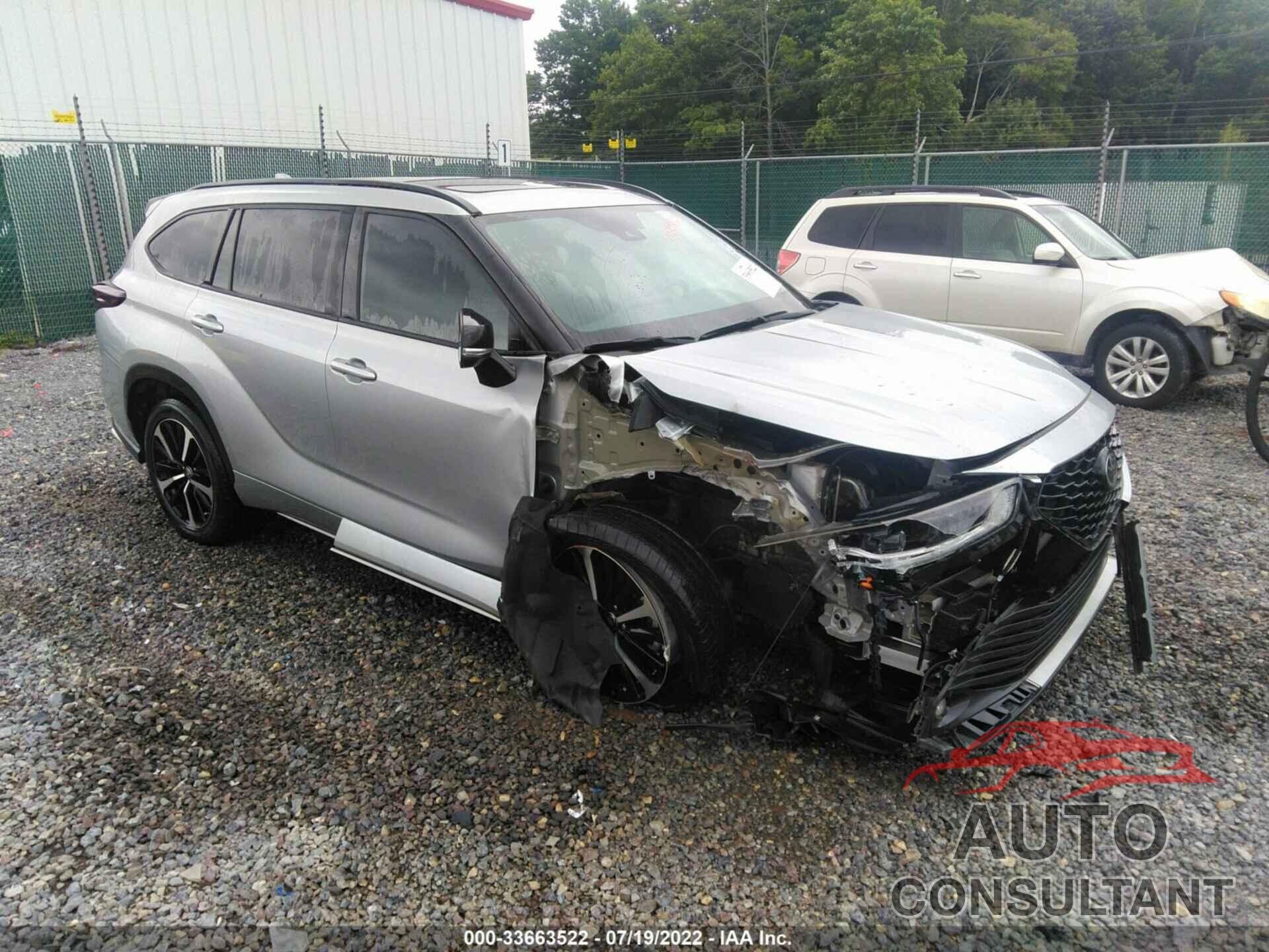 TOYOTA HIGHLANDER 2021 - 5TDJZRBH6MS062099
