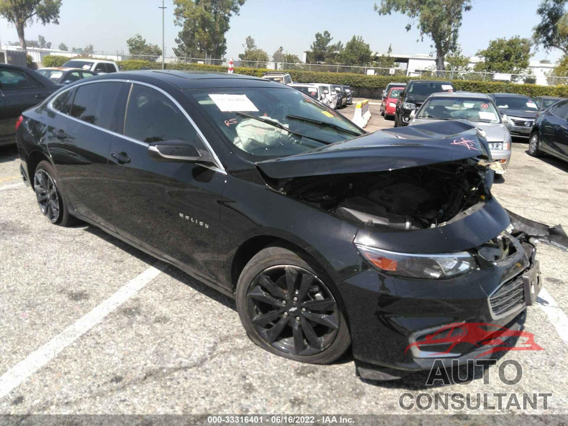 CHEVROLET MALIBU 2018 - 1G1ZD5STXJF230247