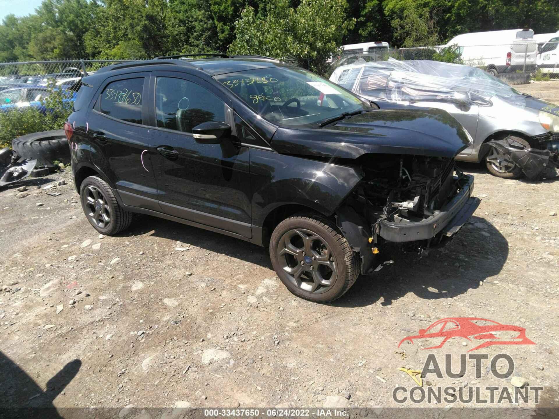 FORD ECOSPORT 2018 - MAJ6P1CL0JC178370