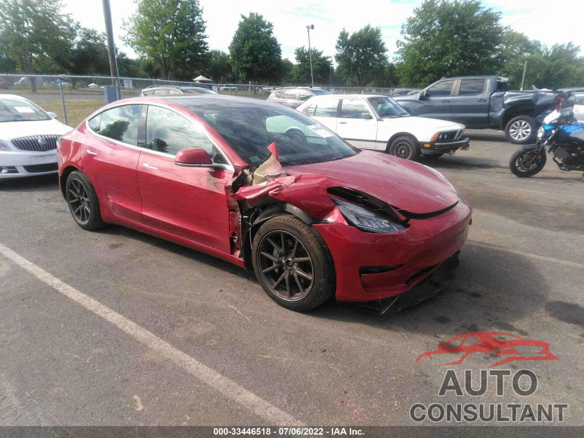 TESLA MODEL 3 2019 - 5YJ3E1EB4KF387042