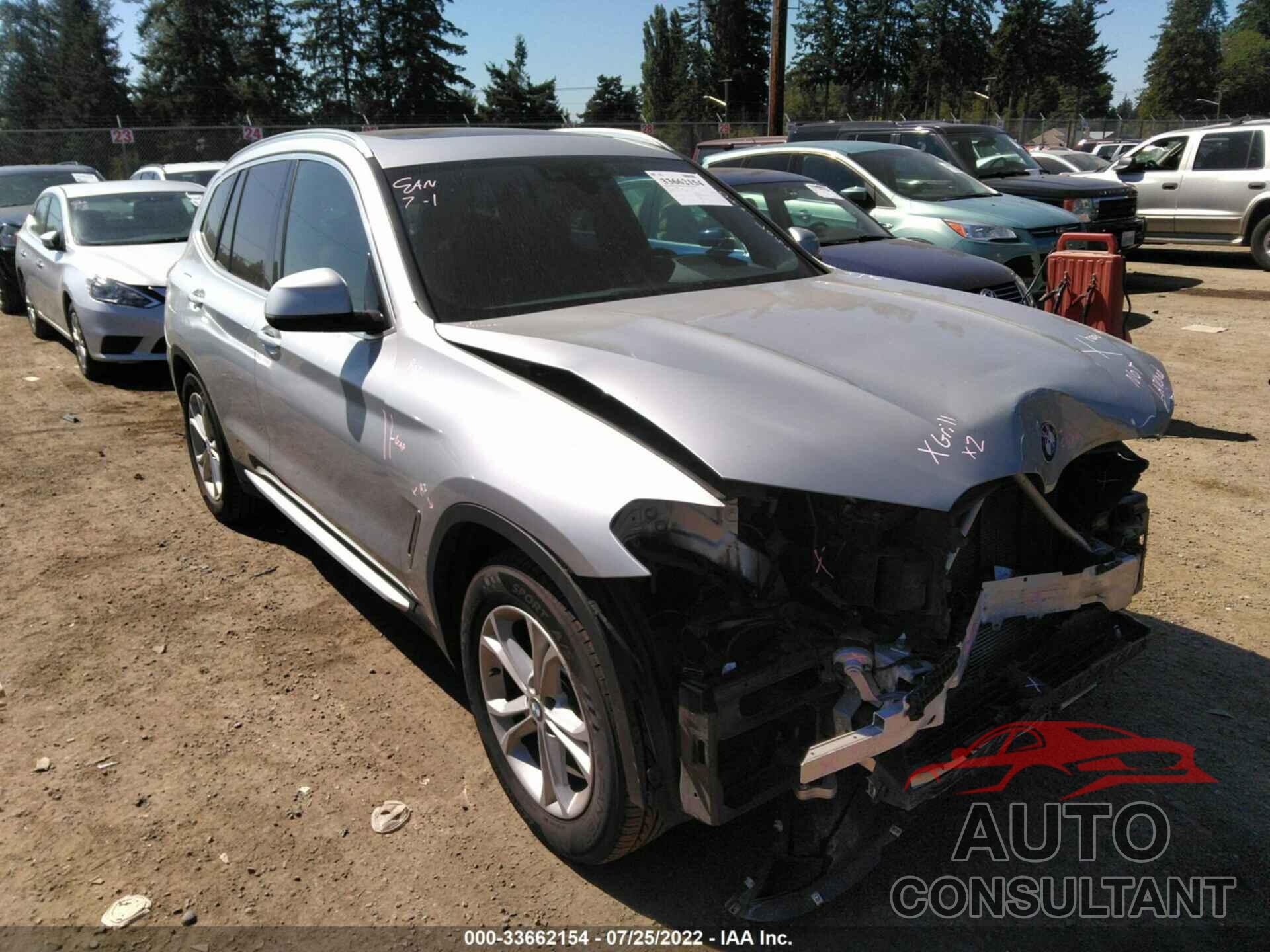 BMW X3 2020 - 5UXTY3C06LLU72501