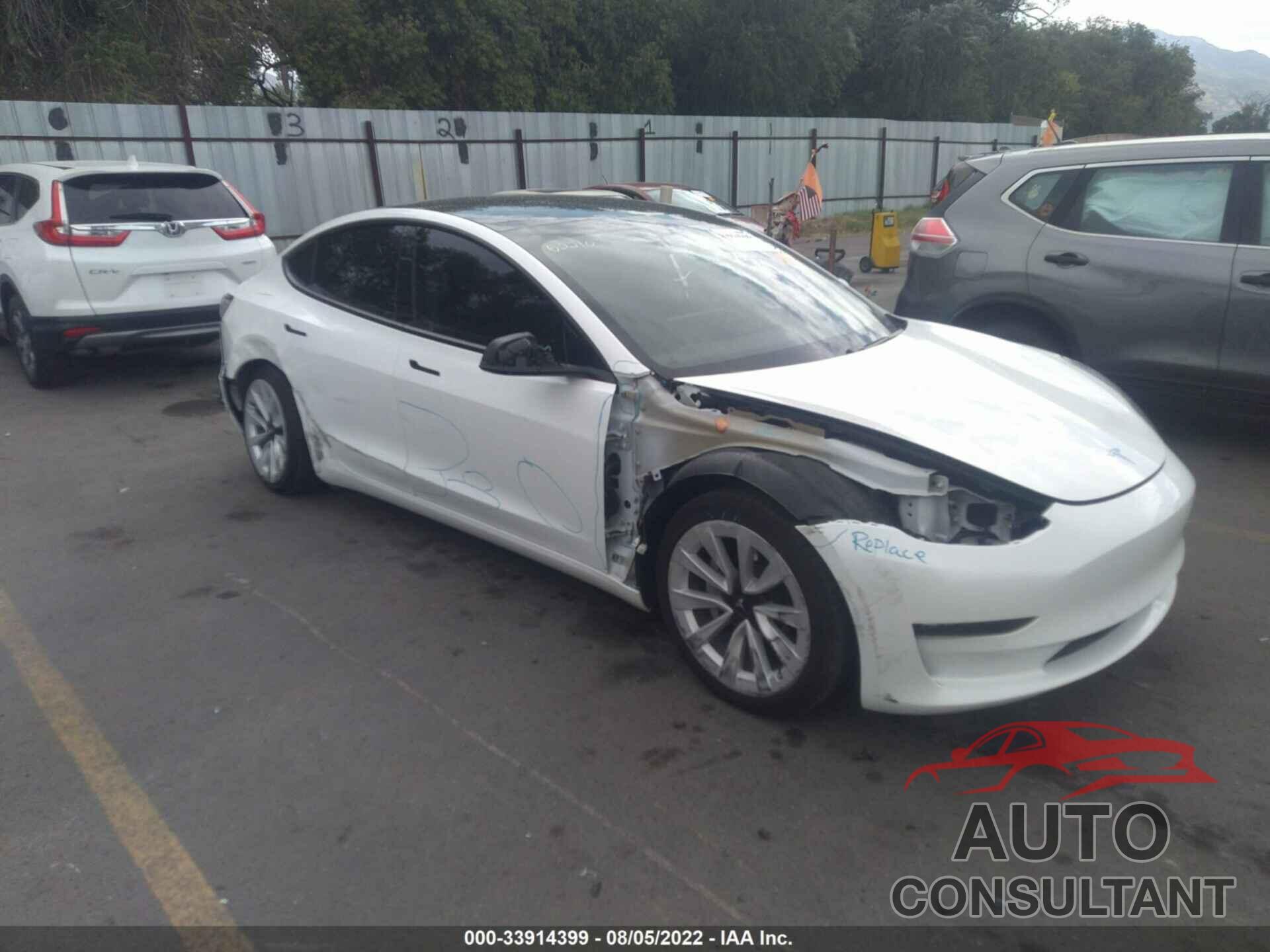 TESLA MODEL 3 2021 - 5YJ3E1EA7MF084895