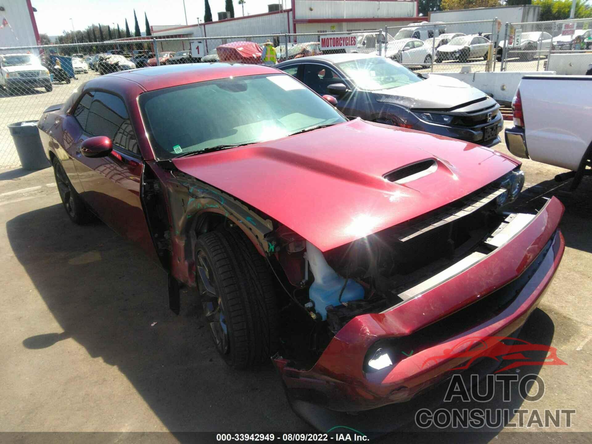 DODGE CHALLENGER 2022 - 2C3CDZJG7NH109354