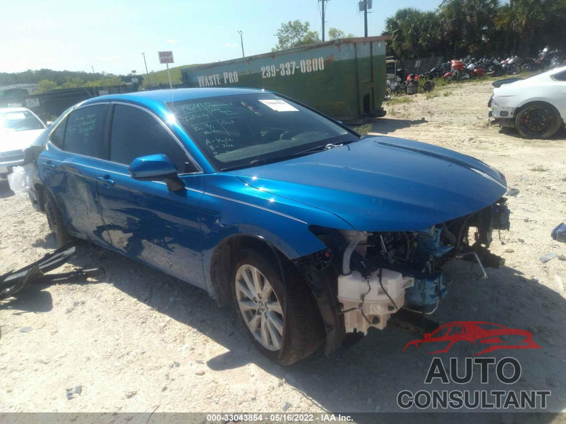 TOYOTA CAMRY 2019 - 4T1B11HK4KU212005