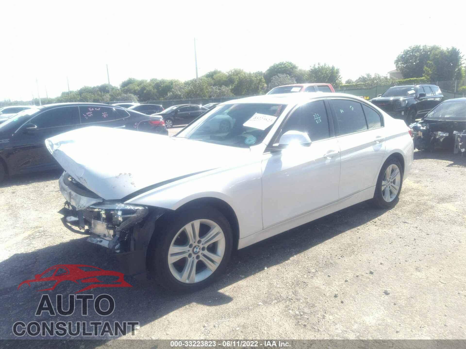 BMW 3 SERIES 2016 - WBA8E3G53GNU05822