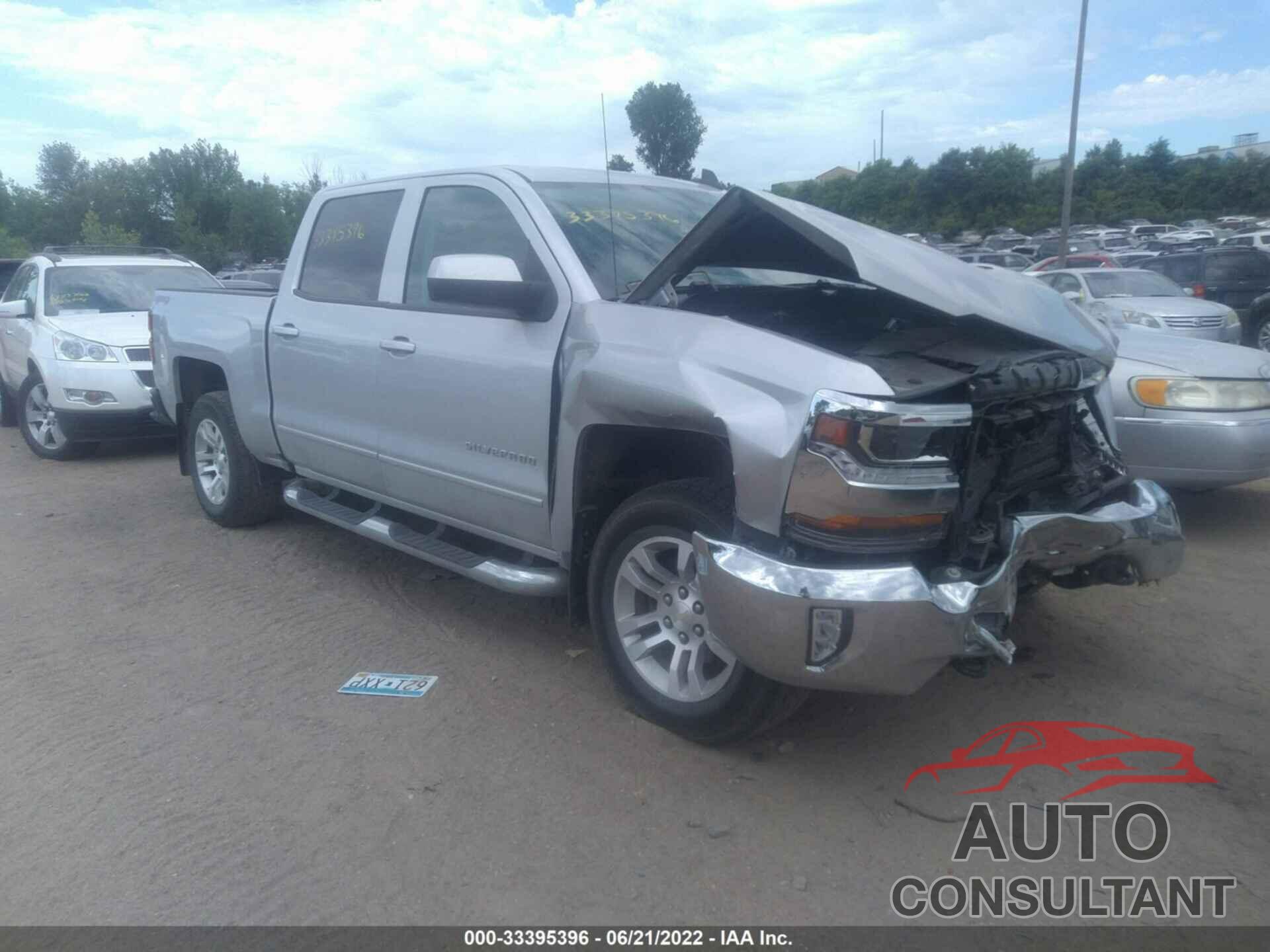 CHEVROLET SILVERADO 1500 2017 - 3GCUKREC3HG499676