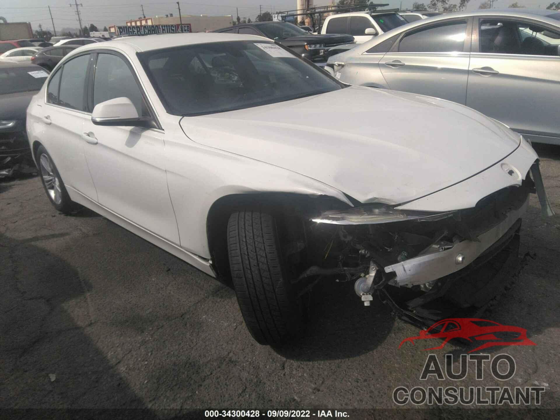 BMW 3 SERIES 2018 - WBA8B9G59JNU99756