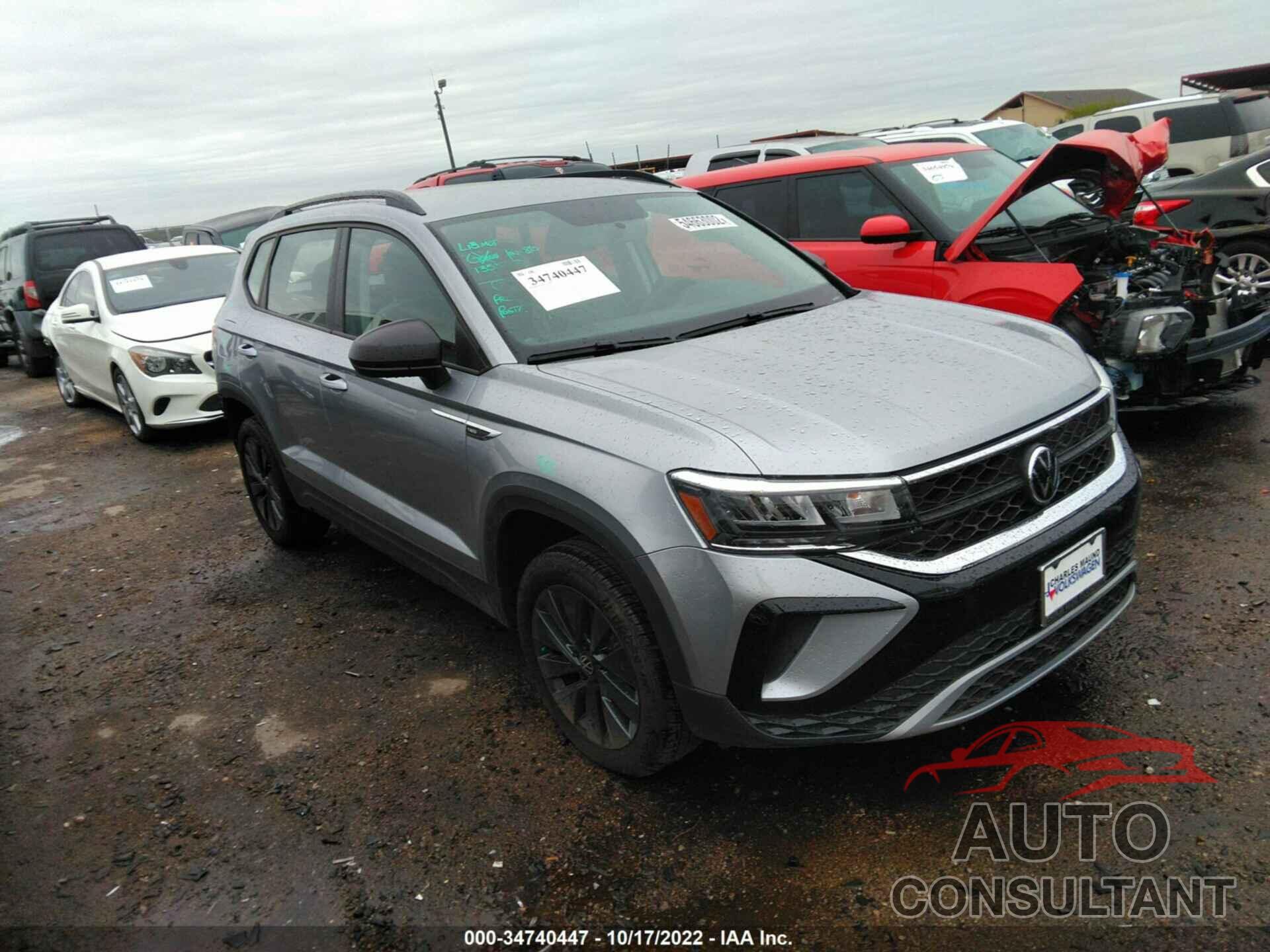 VOLKSWAGEN TAOS 2022 - 3VVCX7B23NM078181