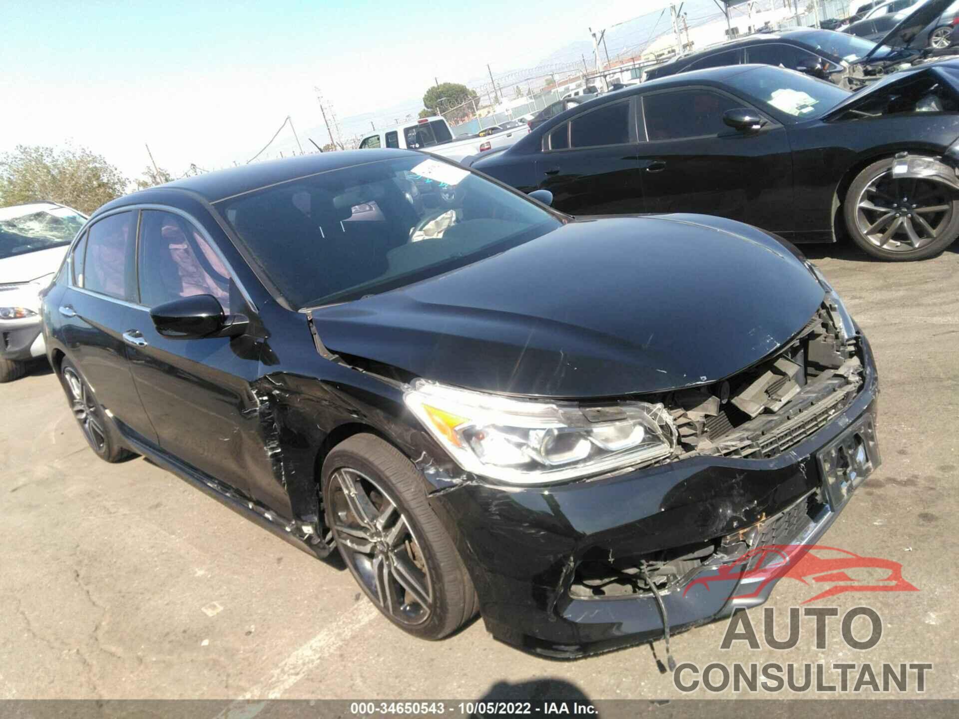 HONDA ACCORD SEDAN 2016 - 1HGCR2F58GA062009