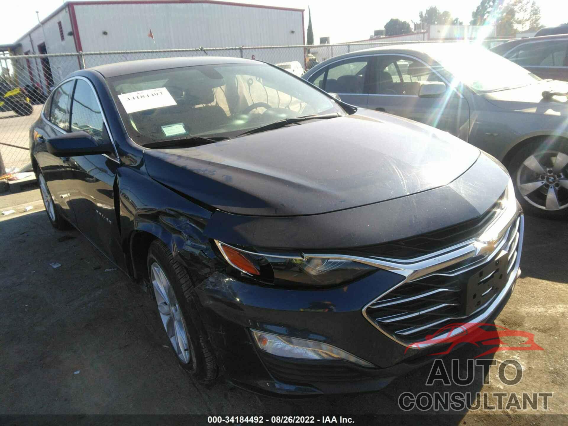 CHEVROLET MALIBU 2020 - 1G1ZD5ST3LF072885