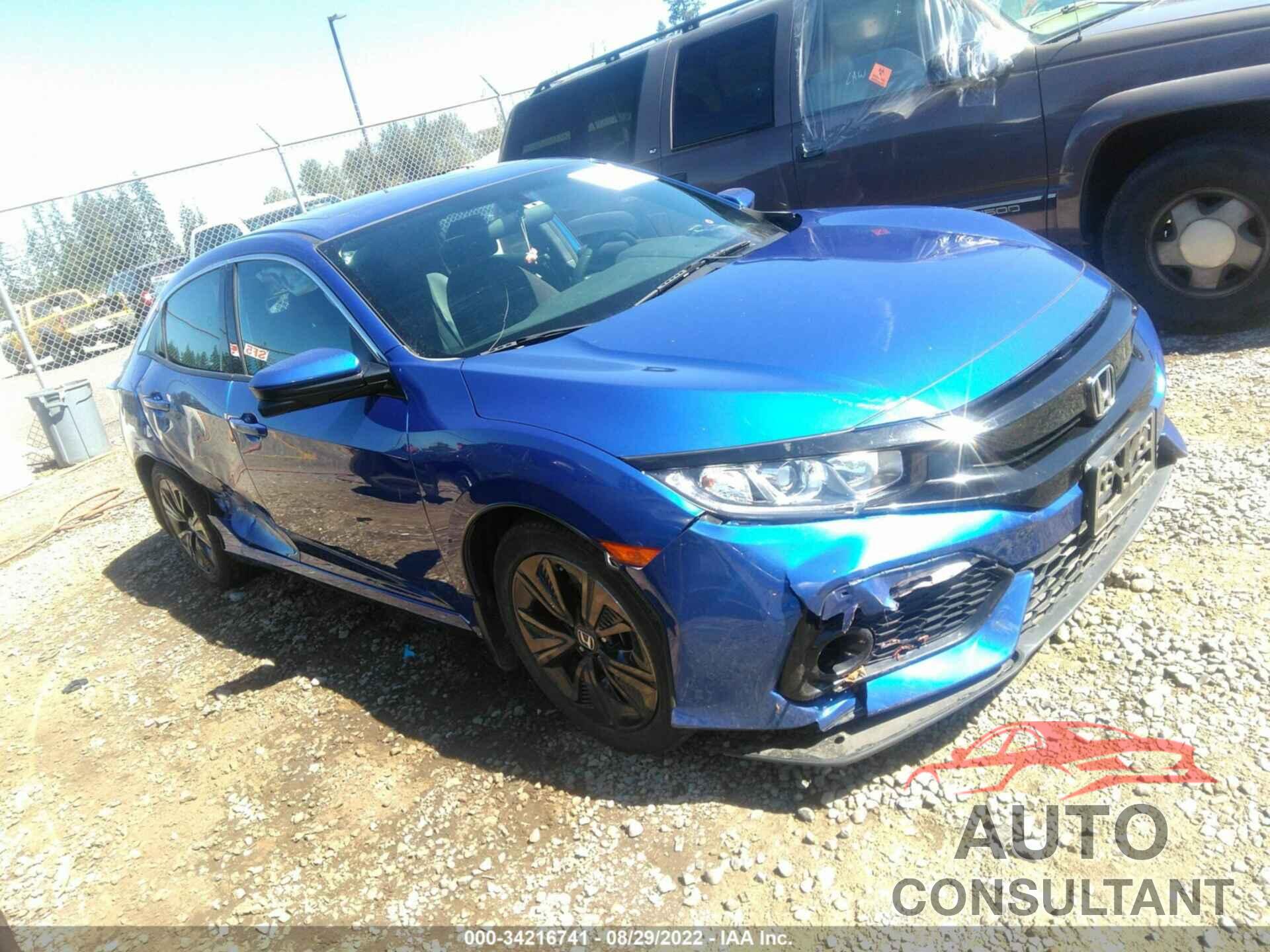 HONDA CIVIC HATCHBACK 2017 - SHHFK7H53HU419226