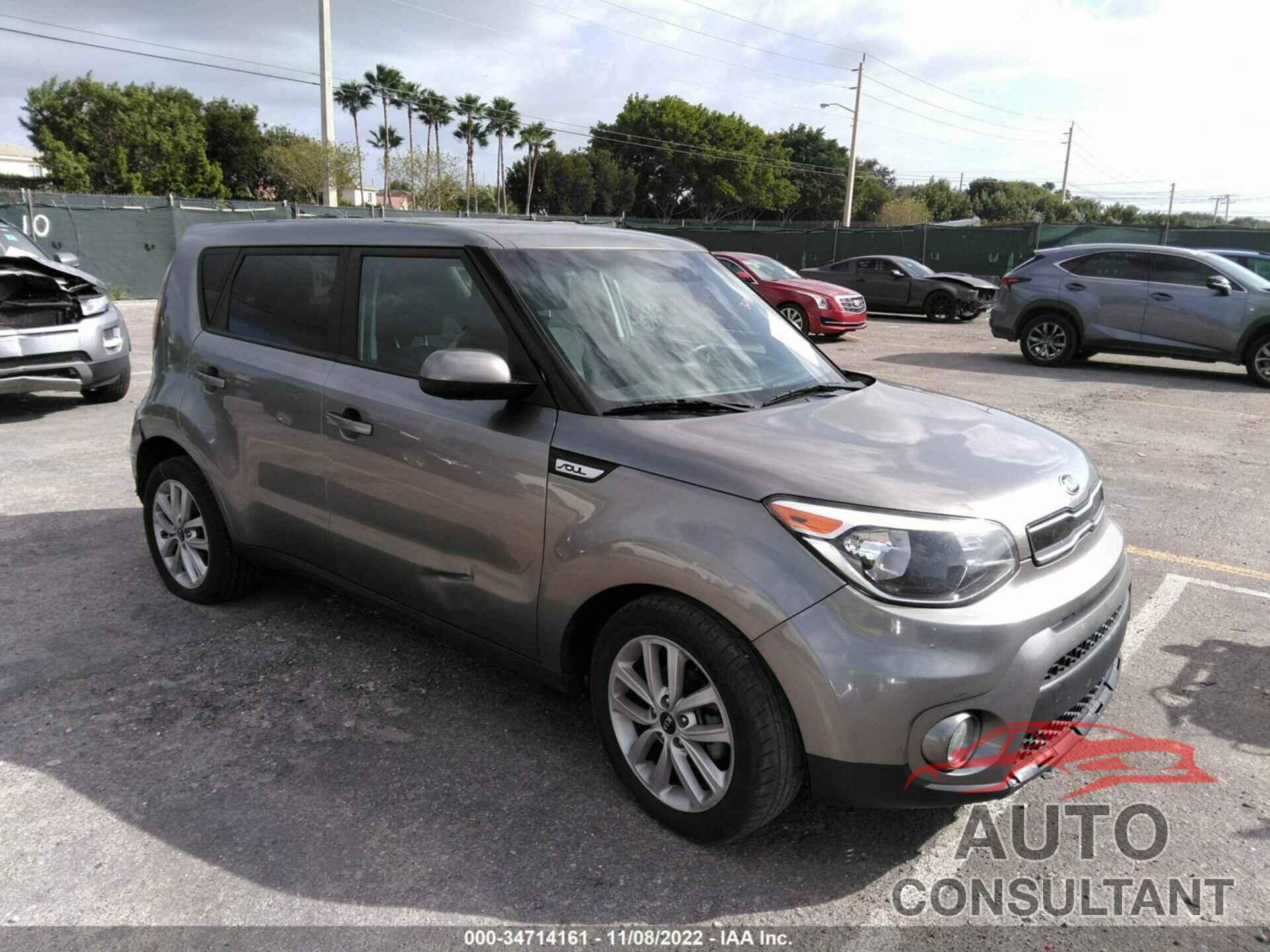 KIA SOUL 2019 - KNDJP3A5XK7664571