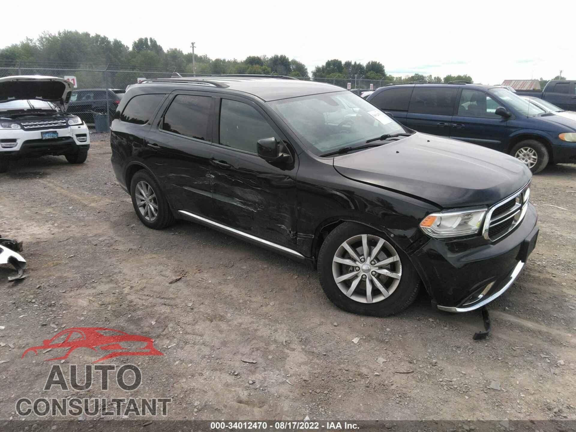 DODGE DURANGO 2017 - 1C4RDJAG1HC737442