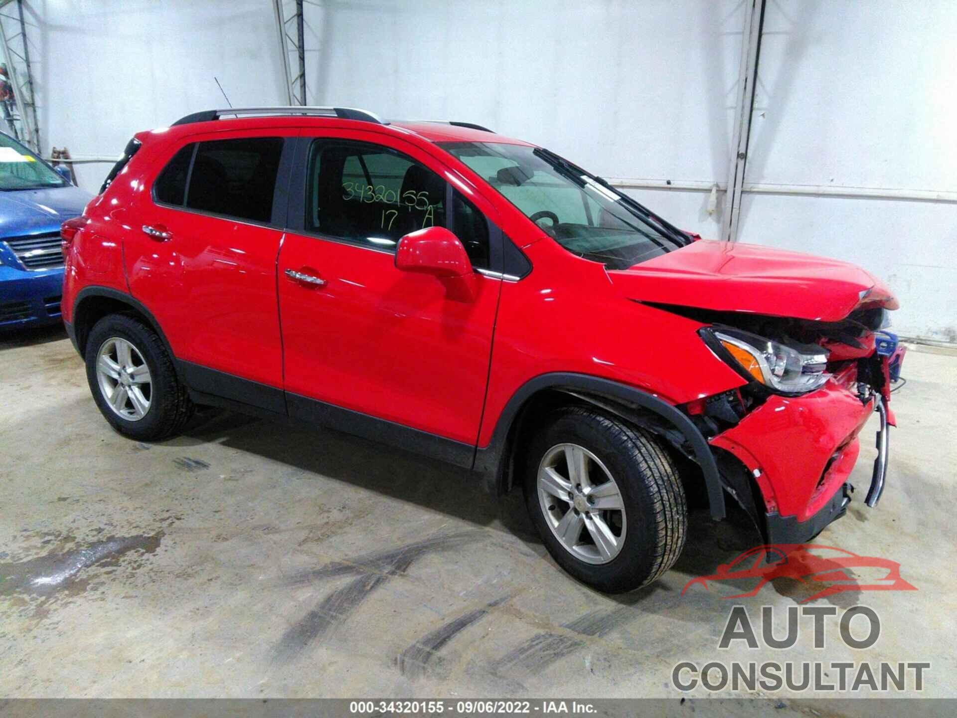 CHEVROLET TRAX 2017 - 3GNCJPSB8HL231199