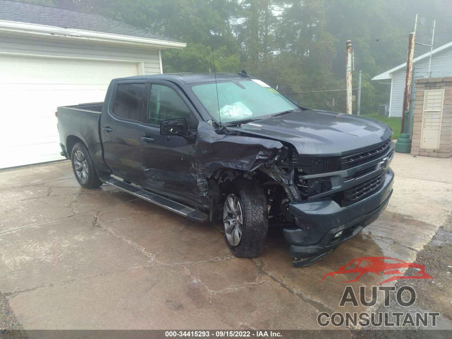 CHEVROLET SILVERADO 1500 2021 - 1GCUYEETXMZ309261
