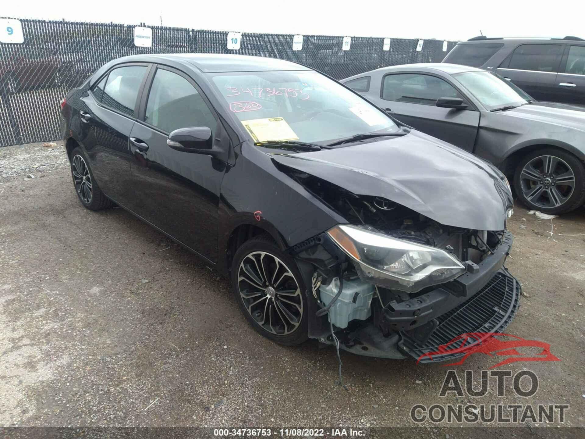 TOYOTA COROLLA 2016 - 2T1BURHEXGC565664
